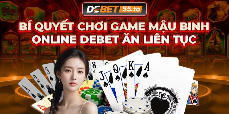 Bí quyết đánh game Mậu Binh online DEBET ăn nhiều